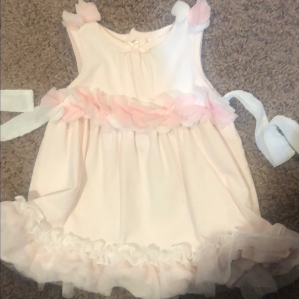 Pink baby dress- 6 to 9 months